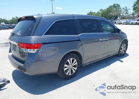 2014 Honda Odyssey Ex-L из США, поврежденный, VIN 5FNRL5H69EB095297